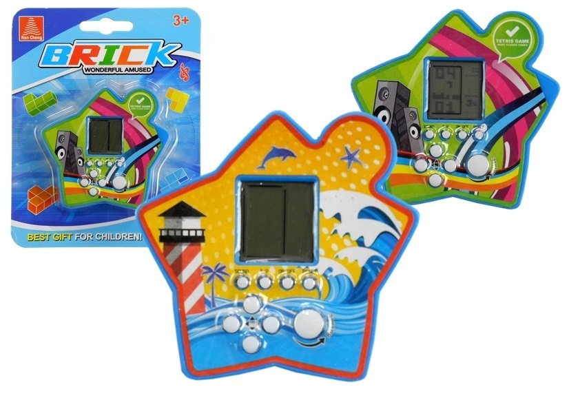 Lean Toys, gra elektroniczna Tetris Gwiazdka