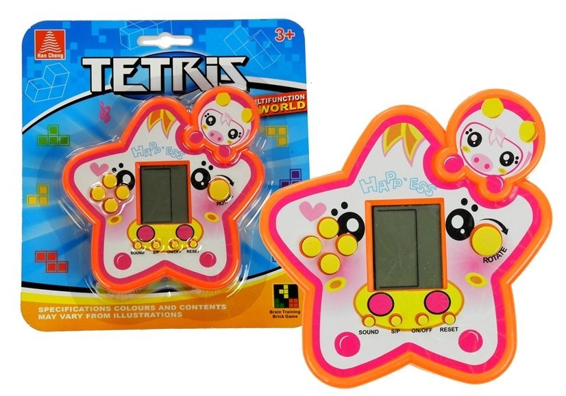 Lean Toys, gra elektroniczna Tetris Gwiazdka