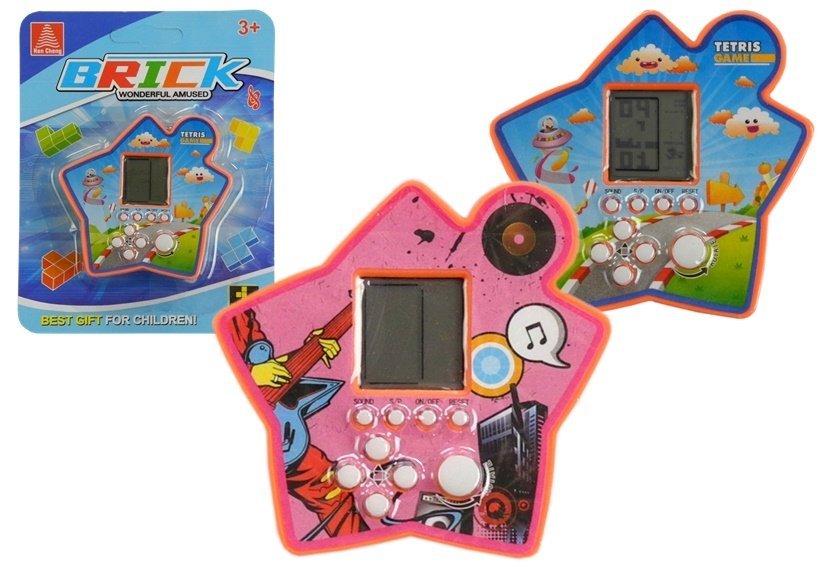 Lean Toys, gra elektroniczna Tetris Gwiazdka