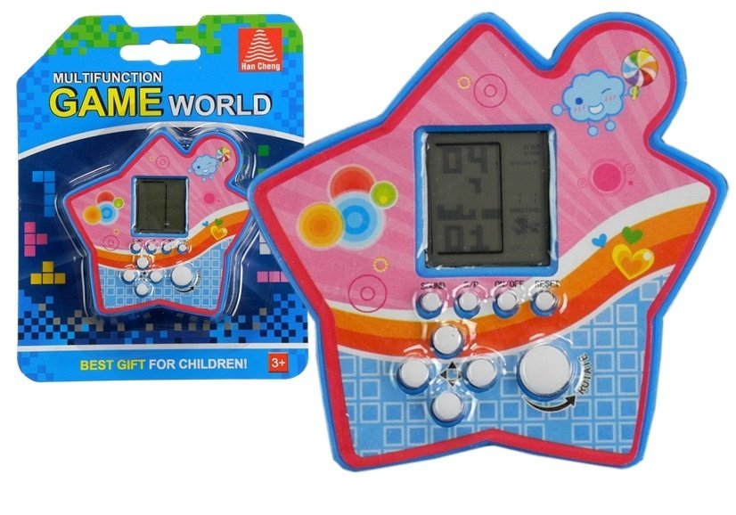 Lean Toys, gra elektroniczna Tetris Gwiazdka