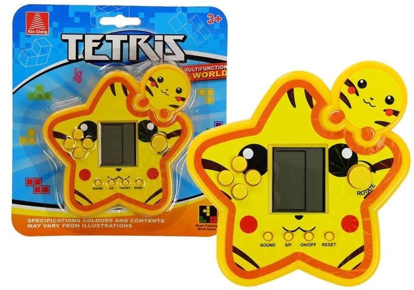 Lean Toys, gra elektroniczna Tetris Gwiazdka