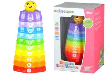 Lean Toys, magiczna piramidka z cyferkami, Układanka Wieża