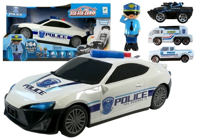 Lean Toys, pojazd Policja Transporter
