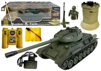 Lean Toys, pojazd zdalnie sterowany Czołg - Lean Toys