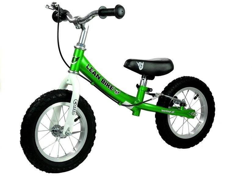 Фото - Велосипед Lean Toys, rowerek biegowy Carlo, zielony