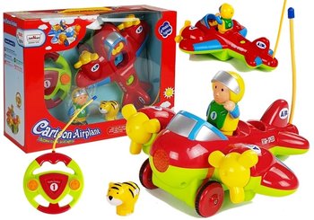 Lean Toys, samolot zdalnie sterowany - Lean Toys