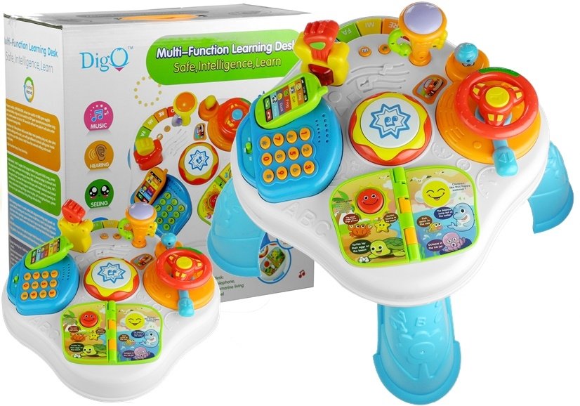 Lean Toys, stolik edukacyjny, 5w1