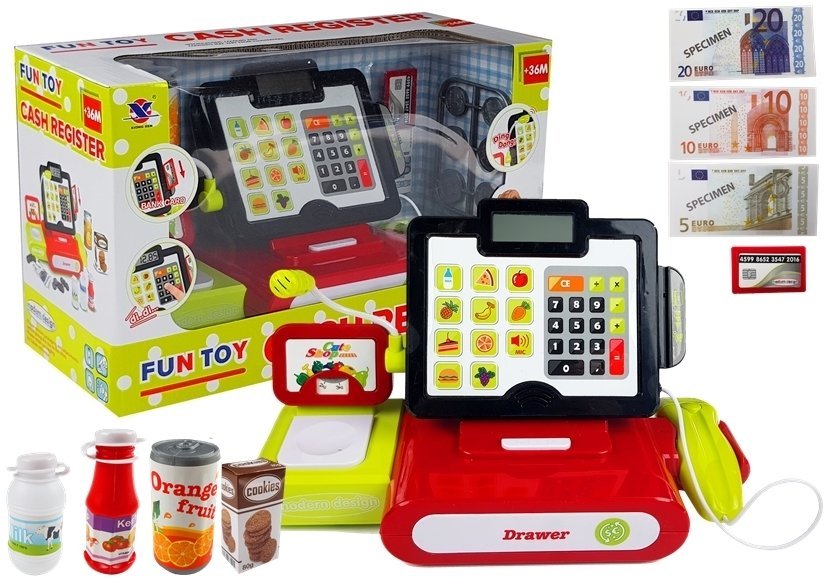 Lean Toys, zabawka edukacyjna Kasa Fiskalna