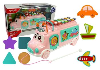 Lean Toys, zabawka interaktywna Autobus z Sorterem  - Lean Toys