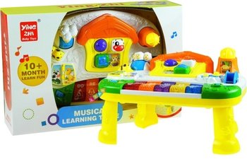 Lean Toys, zabawka interaktywna Domek z Pianinkiem - Lean Toys