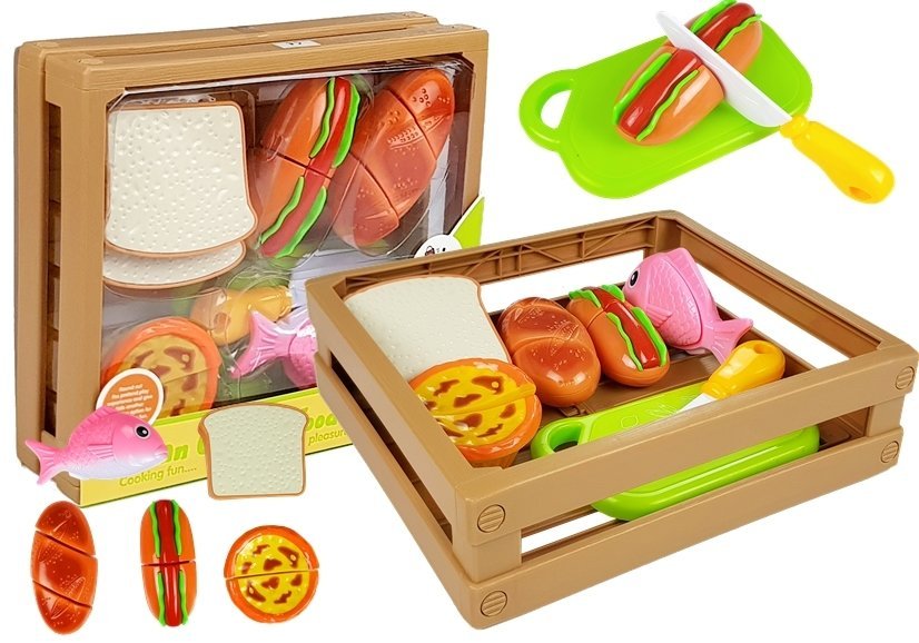 Lean Toys, zestaw do krojenia Hot Dog