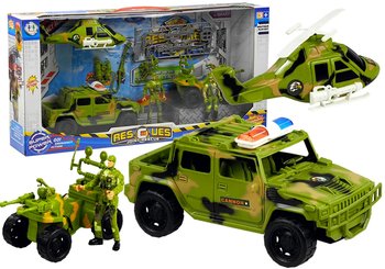 Lean Toys, zestaw Helikopter wojskowy - Lean Toys