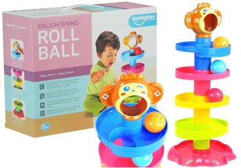 Lean Toys, zjeżdżalnia do piłek Labirynt - Lean Toys