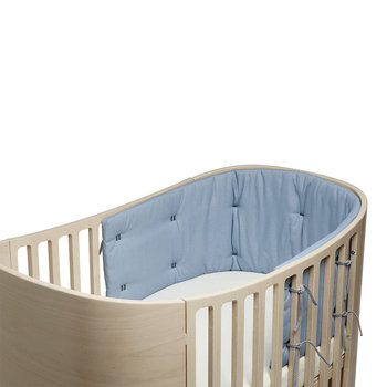 LEANDER - ochraniacz do łóżeczka Classic™ Baby 0-3 lata, niebieski - LEANDER
