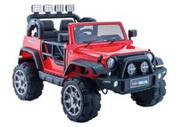 LEANToys, auto na akumulator Jeep HP012, czerwony