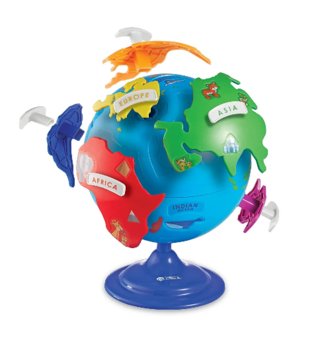 Learning Resources, globus dla dzieci / układanka puzzle - Learning Resources