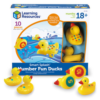 Learning Resources, Kaczki do wody, Zestaw zabawek do nauki liczenia i kolorów - Learning Resources