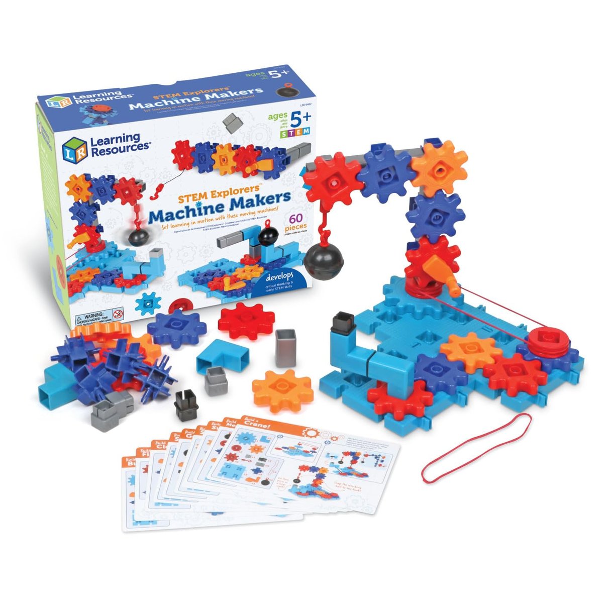 Learning Resources st Explorers™ Machine Makers, 50 Piece Kit, Ages 5 ...