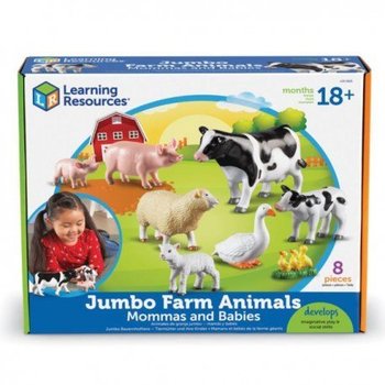 Learning Resources, Zestaw figurek kolekcjonerskich, Mamy i dzieci, Zwierzęta domowe - Learning Resources