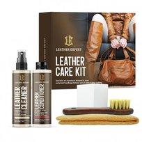 LEATHER EXPERT CARE KIT 2X100ML – ZESTAW DO CZYSZCZENIA I PIELĘGNACJI SKÓRY LE-18-HC2100 Leather Expert