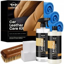 Leathermed Zestaw do czyszczenia pielęgnacji skór skórzanej tapicerki 2x1L Leathermed