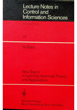 Lecture notes in Control and Information Sciences - Springer Verlag ...