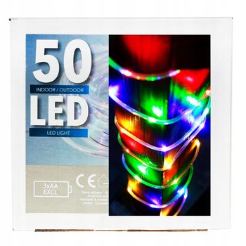 LED Lampki Łańcuch 5M Zewewnętrzny Na Baterie - Sokomedica