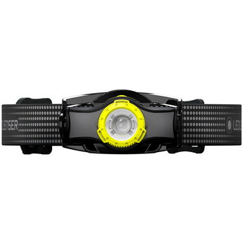Ledlenser, Latarka czołowa, MH 3, czarno-żółty - Ledlenser
