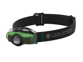 Ledlenser, Latarka czołowa, MH4 200lm 1xAA (1568482), zielony - Ledlenser