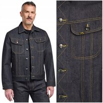 Lee 101 RIDER JACKET Dry PREMIUM JAPAN ciemna kurtka katana jeansowa M LEE