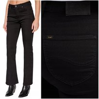 Lee BREESE BOOT BOOTCUT rozszerzane czarne damskie spodnie jeansowe W34 L31 LEE