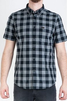 Lee Button Down Ss Męska Koszula Materiałowa W Kratę Black L886Gb01-M - LEE