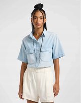 LEE CHAMBRAY UTILITY SHIRT ENDLESS LIGH 112363506 M