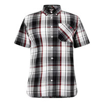 Lee Cooper koszula w kratę męska biało-czarna, Rozmiar L