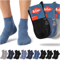 Lee Cooper Skarpety Męskie 9 par Zakostki Bawełniane Mix Kolorów 39/42 Lee Cooper