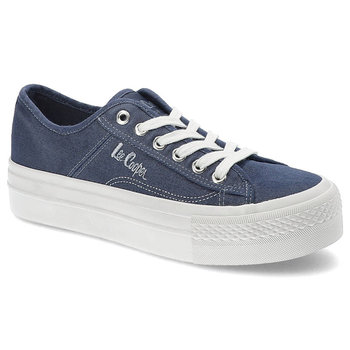 Lee Cooper, Trampki, LCW-22-31-0888L Navy, rozmiar 37 - Lee Cooper