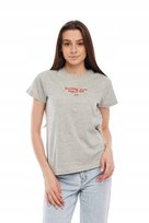 LEE CREW NECK TEE GREY MELE L44OYG37 S