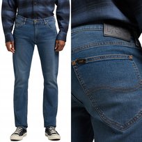 Lee DAREN ZIP FLY REGULAR STRAIGHT Mid Worn Tinted KLASYCZNY DżINS W30 L30