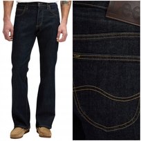Lee Denver bootcut Rinse klasyczne rozszerzane spodnie jeansowe W33 L30 LEE