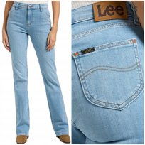 Lee DOUBLE SEAMED BOOT JEANS rozszerzane damskie spodnie jeansowe W30 L31 LEE