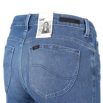 LEE ELLY CUSTOM CROP SUNDOWN BLEACH L32RQYYC 26/31