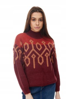 LEE GEOMETRIC CREW KNIT REDRUM L52XSSOWA s - LEE
