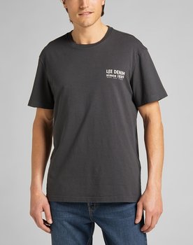 Lee Graphic Tee Męski T-Shirt Koszulka Washed Black L63Bfeon-M - Inna marka