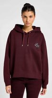 LEE LOGO HOODIE VELVET BEET 112355175 S