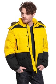 Lee Mid Puffer Jacket Lemon Zest L87Yunmm-L - LEE