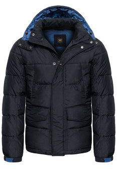 Lee Puffer Jacket Męska Kurtka Zimowa Logo L87Xum01-M - LEE