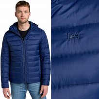 Lee Puffer Jacket True Navy Lekka Granatowa Kurtka Puchowa Z Kapturem M LEE