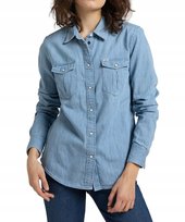 Lee Regular Western Damska Koszula Jeansowa  Shir Summer Blue L45Szsnj-Xs