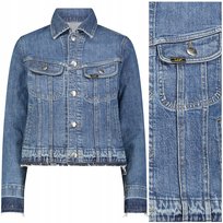 Lee RIDER JACKET PastTheHorizon dopasowana damska katana kurtka jeansowa L LEE