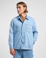 LEE RLX WORKWEAR OVERSHIRT SKYLINE WASH 112364145 XL
